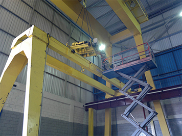 PROGRESS RAIL / TRANSFERÊNCIA DE PONTE ROLANTE